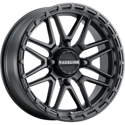 Raceline Krank XL Wheel 18X7 4/156 3.5+3.5 (0MM) Black A11B-87056-00_1388380