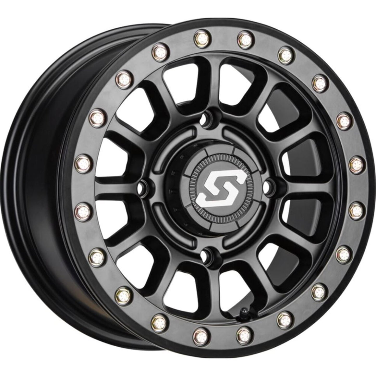 Sedona Sano BDLK Wheel 14X7 4/110 5+2 (+10MM) Black A21B-47011+10S_732099