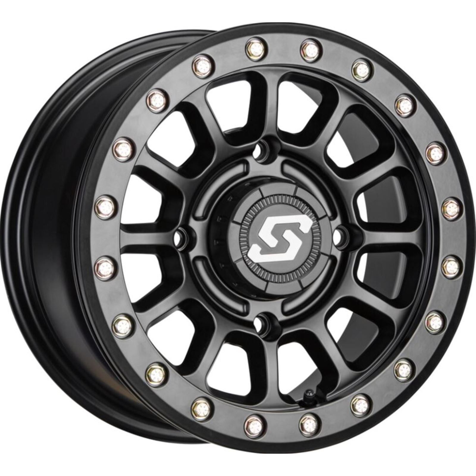 Sedona Sano BDLK Wheel 14X7 4/110 5+2 (+10MM) Black A21B-47011+10S_732099