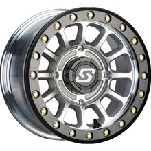 Sedona Sano BDLK Wheel 14X7 4/110 5+2 (+10MM) BLK/AS CAST A21MA-47011+10S_732106