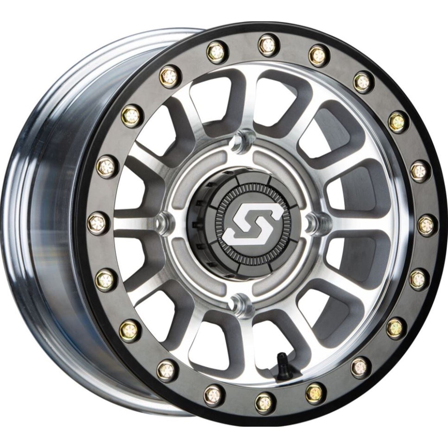 Sedona Sano BDLK Wheel 14X7 4/137 5+2 (+10MM) BLK/AS CAST A21MA-47037+10S_732111