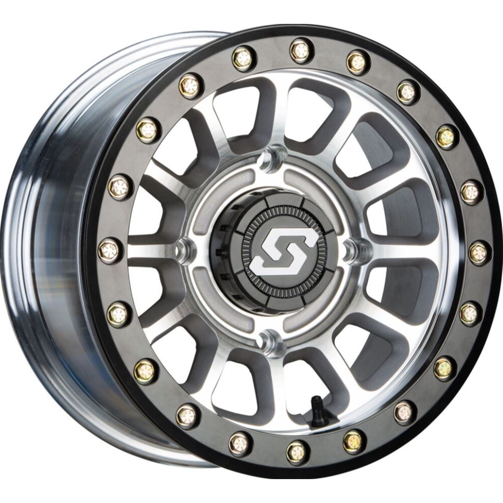 Sedona Sano BDLK Wheel 14X7 4/137 5+2 (+10MM) BLK/AS CAST A21MA-47037+10S_732111
