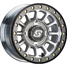 Sedona Sano BDLK Wheel 14X7 4/137 5+2 (+10MM) BLK/AS CAST A21MA-47037+10S_732111