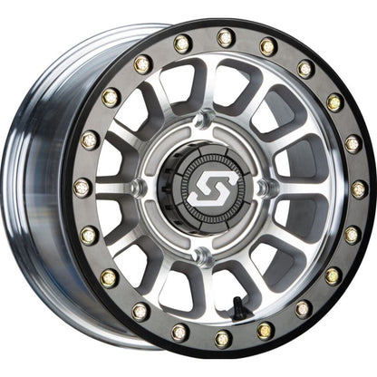 Sedona Sano BDLK Wheel 14X7 4/137 5+2 (+10MM) BLK/AS CAST A21MA-47037+10S_732111