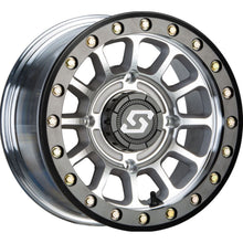 Sedona Sano BDLK Wheel 14X7 4/137 6+1 (+38MM) BLK/AS CAST A21MA-47037+38S_732119