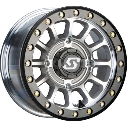 Sedona Sano BDLK Wheel 14X7 4/156 6+1 (+38MM) BLK/AS CAST A21MA-47056+38S_732121
