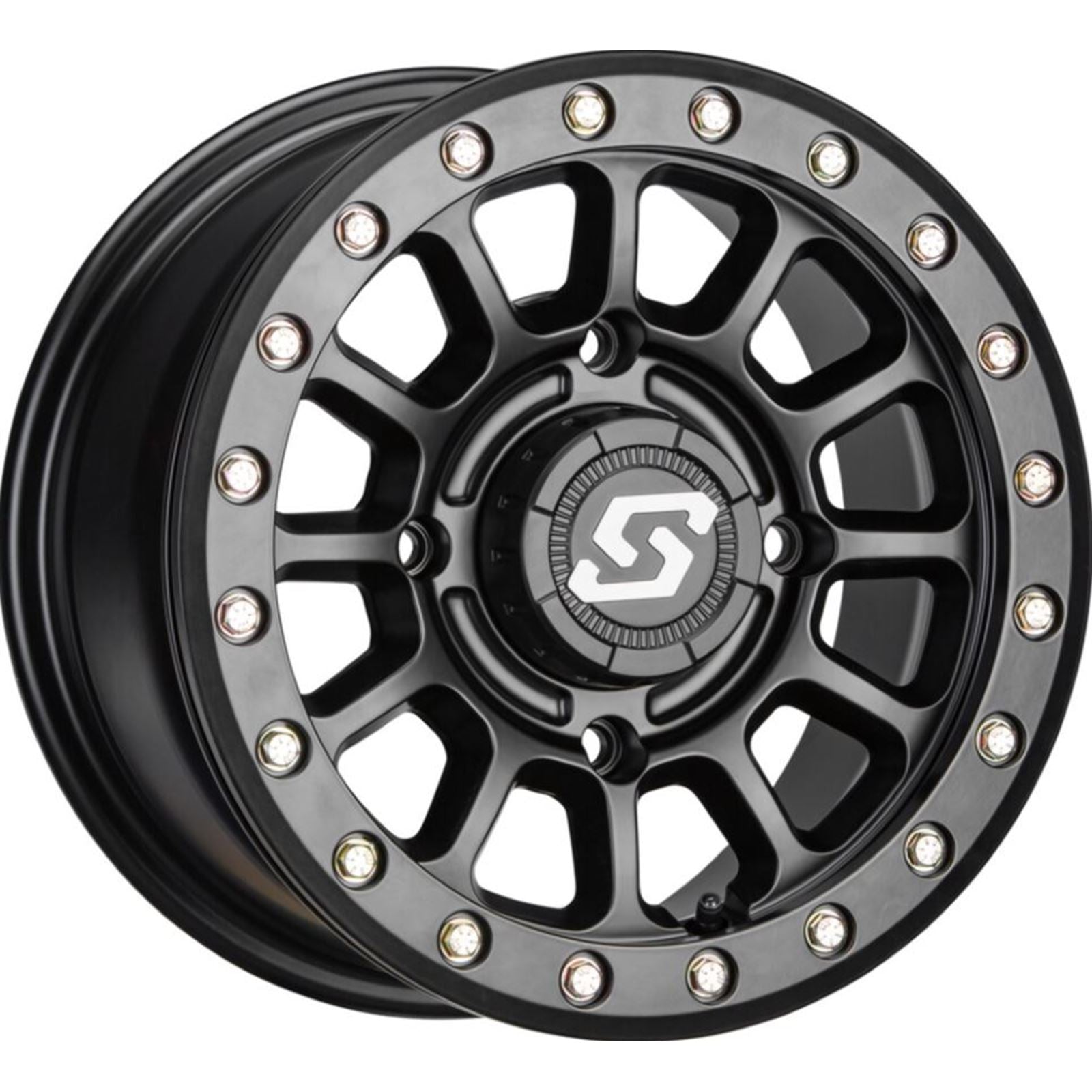 Sedona Sano BDLK Wheel 15X6 4/137 5+1 (+40MM) Black A21B-56037+40S_732122