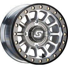 Sedona Sano BDLK Wheel 15X6 4/137 5+1 (+40MM) BLK/AS CAST A21MA-56037+40S_732124