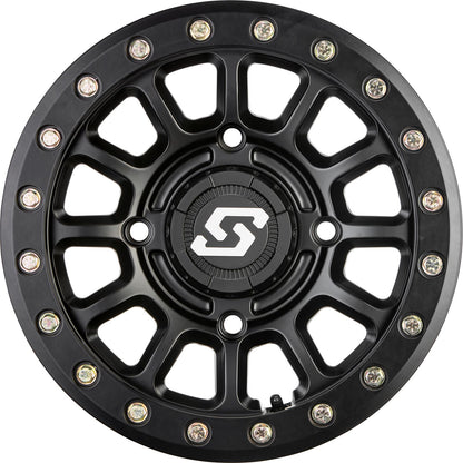 Sedona Sano BDLK Wheel 15X7 4/156 5+2 (+10MM) Black A21B-57056+10S_1006245