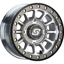 Sedona Sano BDLK Wheel 15X7 4/156 5+2 (+10MM) BLK/AS CAST [MPN: A21MA-57056+10S]_732133