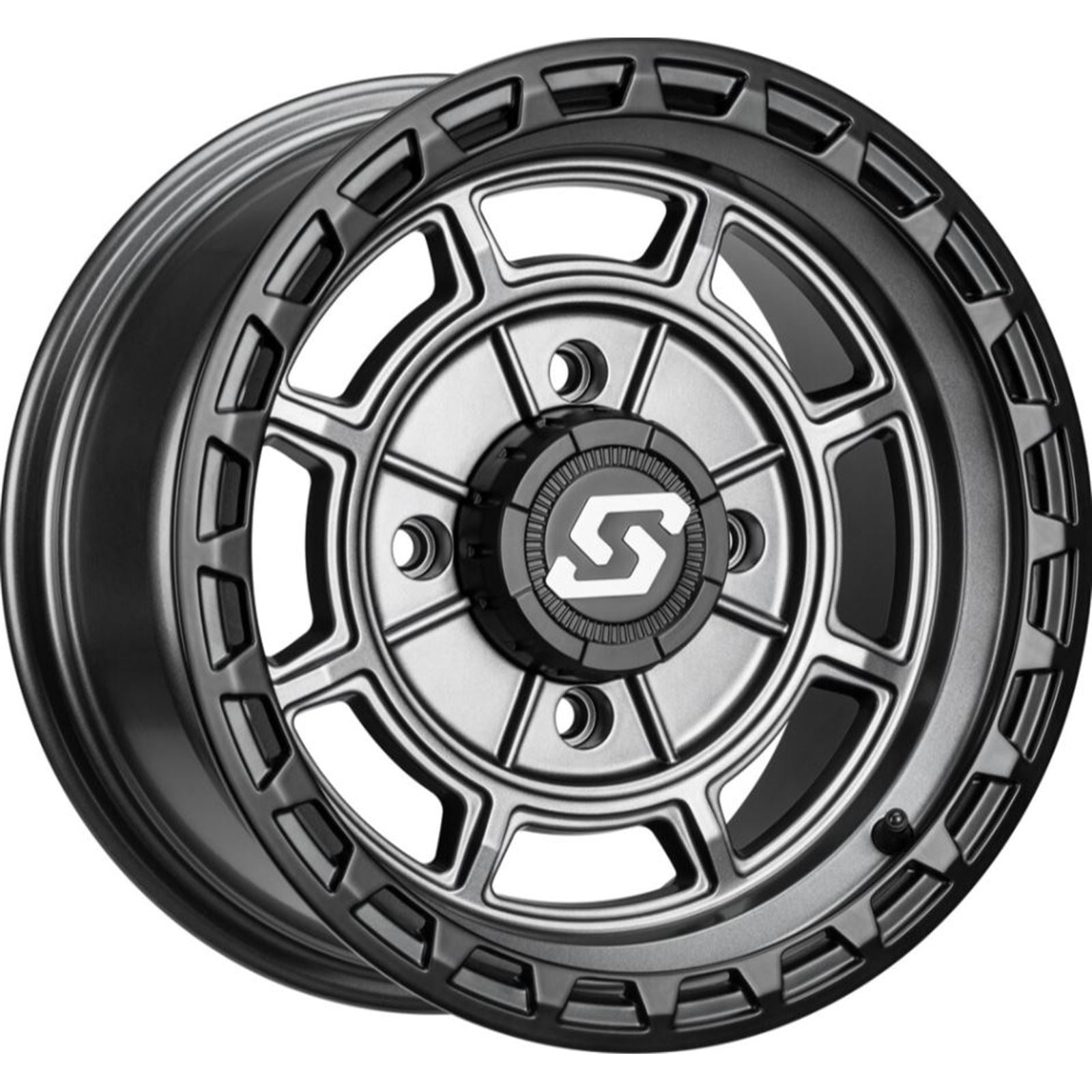 Sedona Rift Wheel 14X7 4/156 5+2 (+10MM) Carbon Grey A22BR-47056+10S_732148