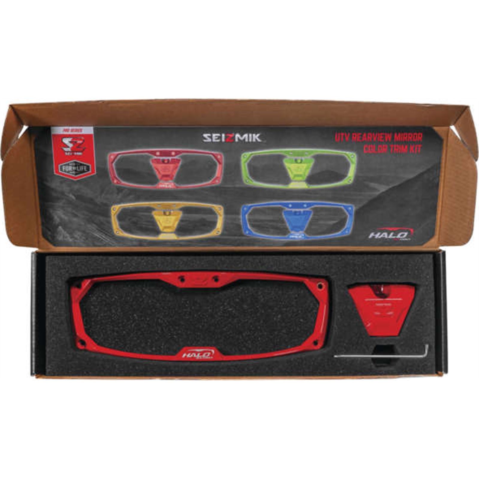 Seizmik Halo-RA Series Cast Trim Kit - Red 18100_983559