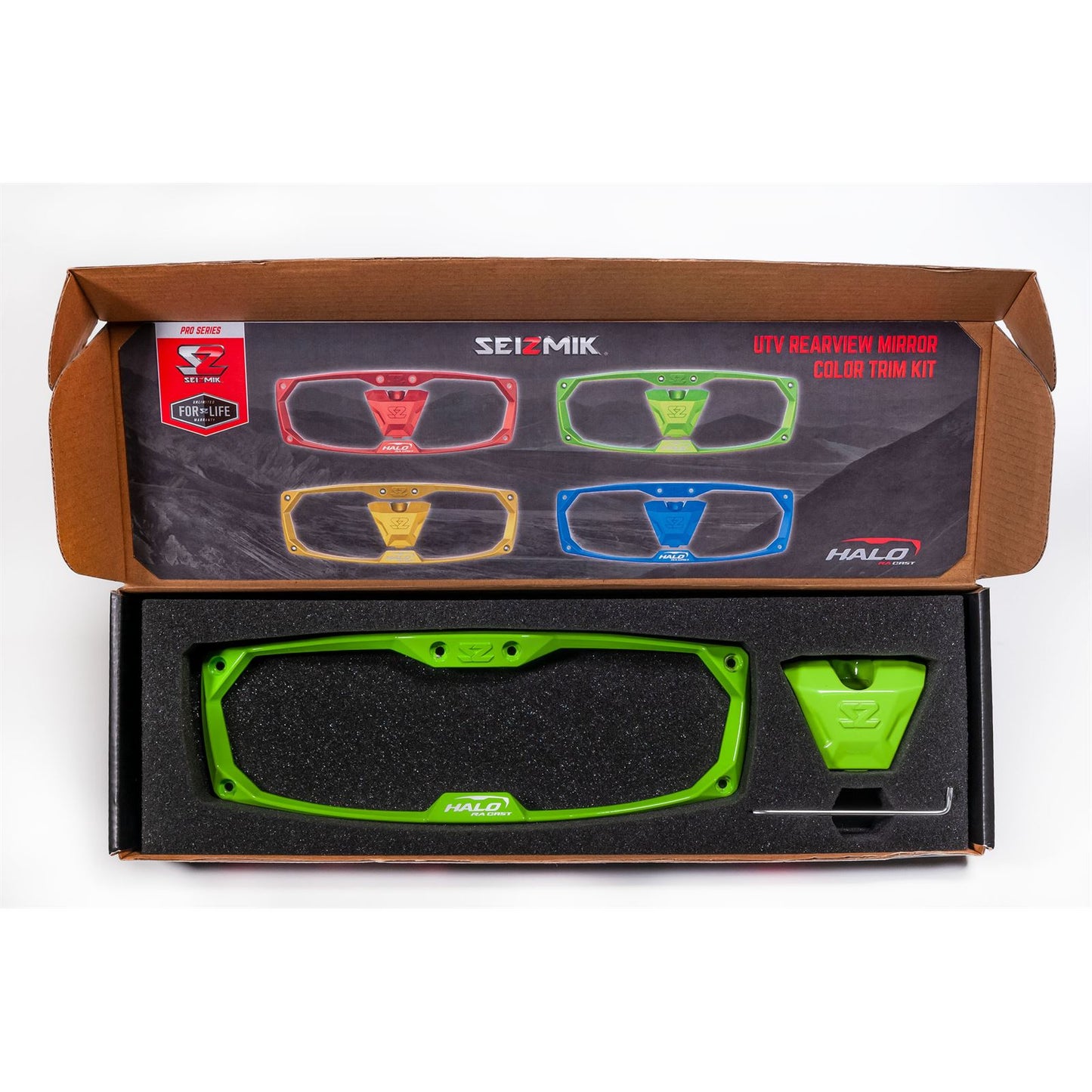 Seizmik Halo-RA Series Cast Trim Kit - Green 18101_1006603