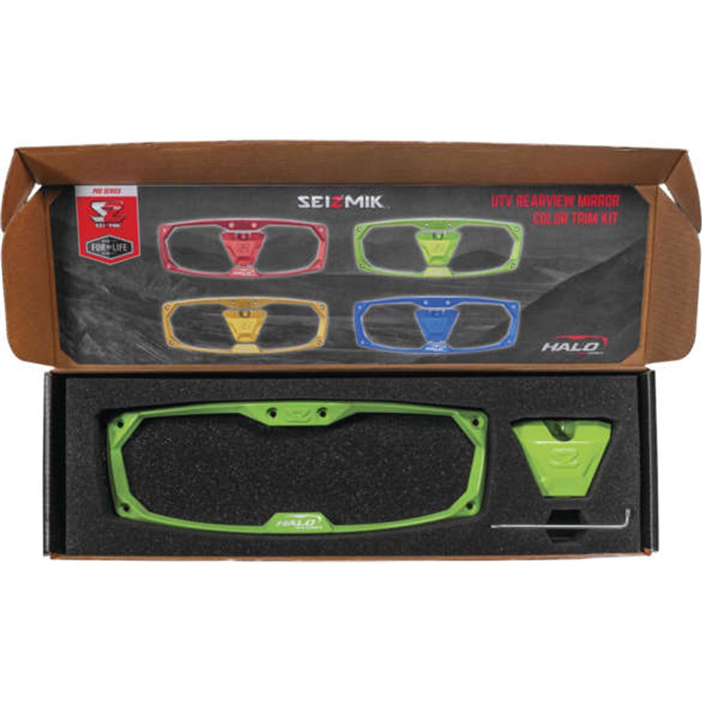 Seizmik Halo-RA Series Cast Trim Kit - Green 18101_986052
