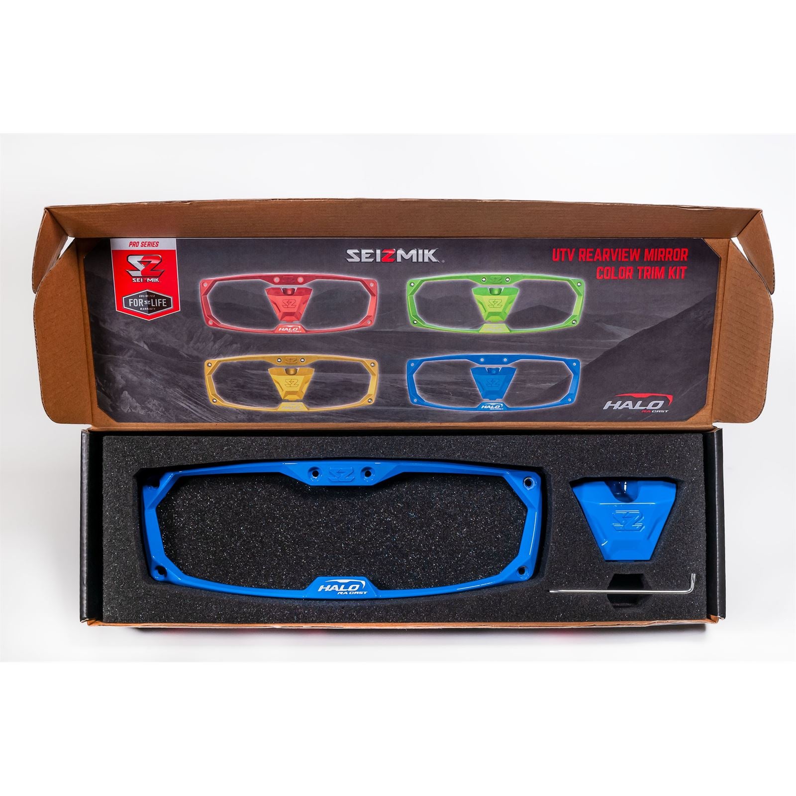 Seizmik Halo-RA Series Cast Trim Kit - Blue 18102_1006610