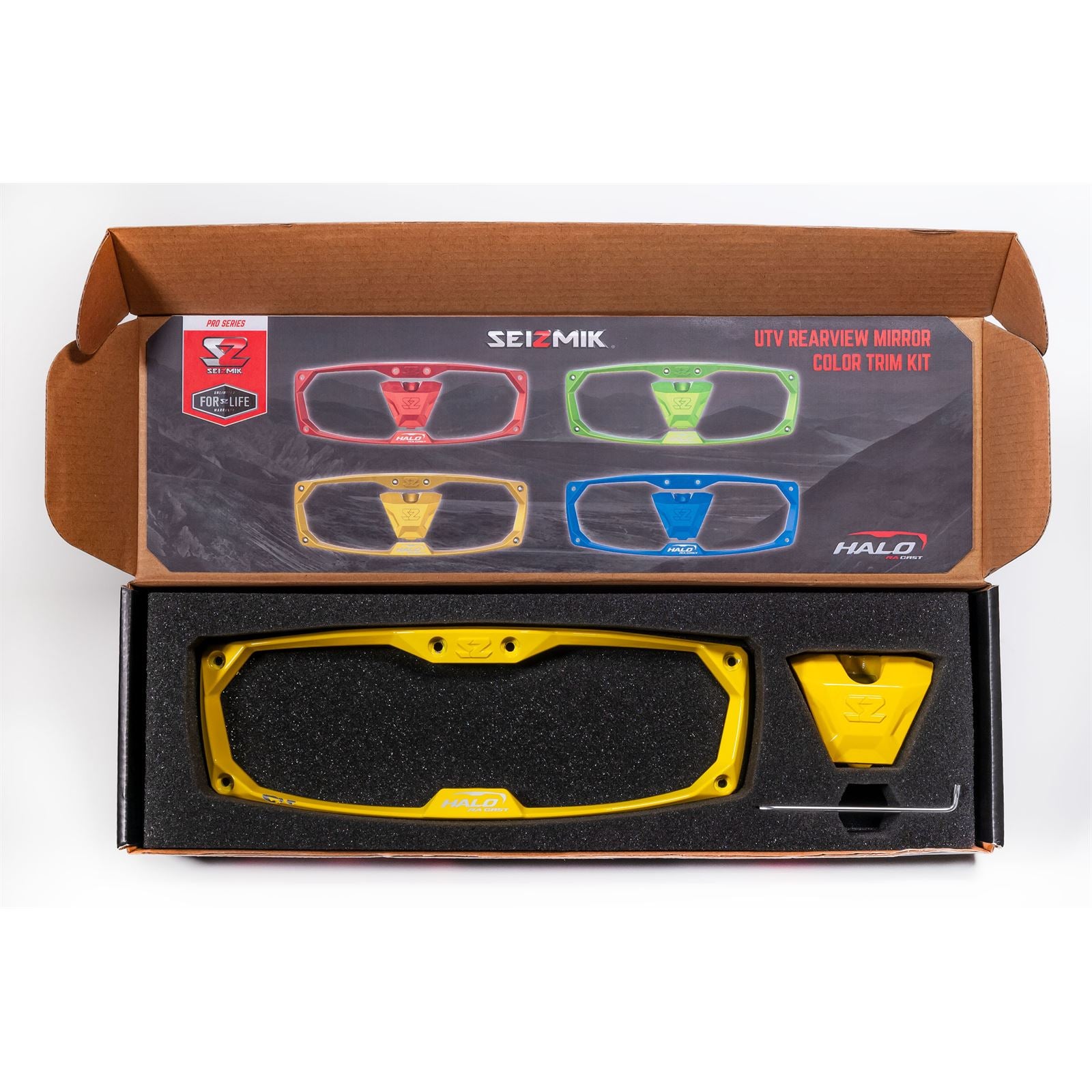Seizmik Halo-RA Series Cast Trim Kit - Yellow 18103_1006617