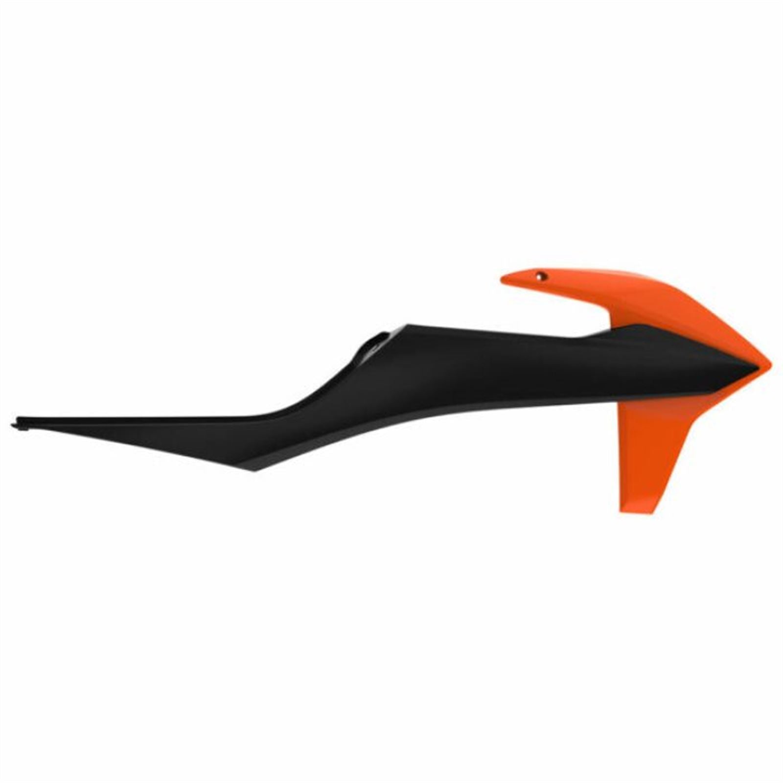 Polisport Radiator Scoops for KTM - Orange/Black 8422100028_1097147