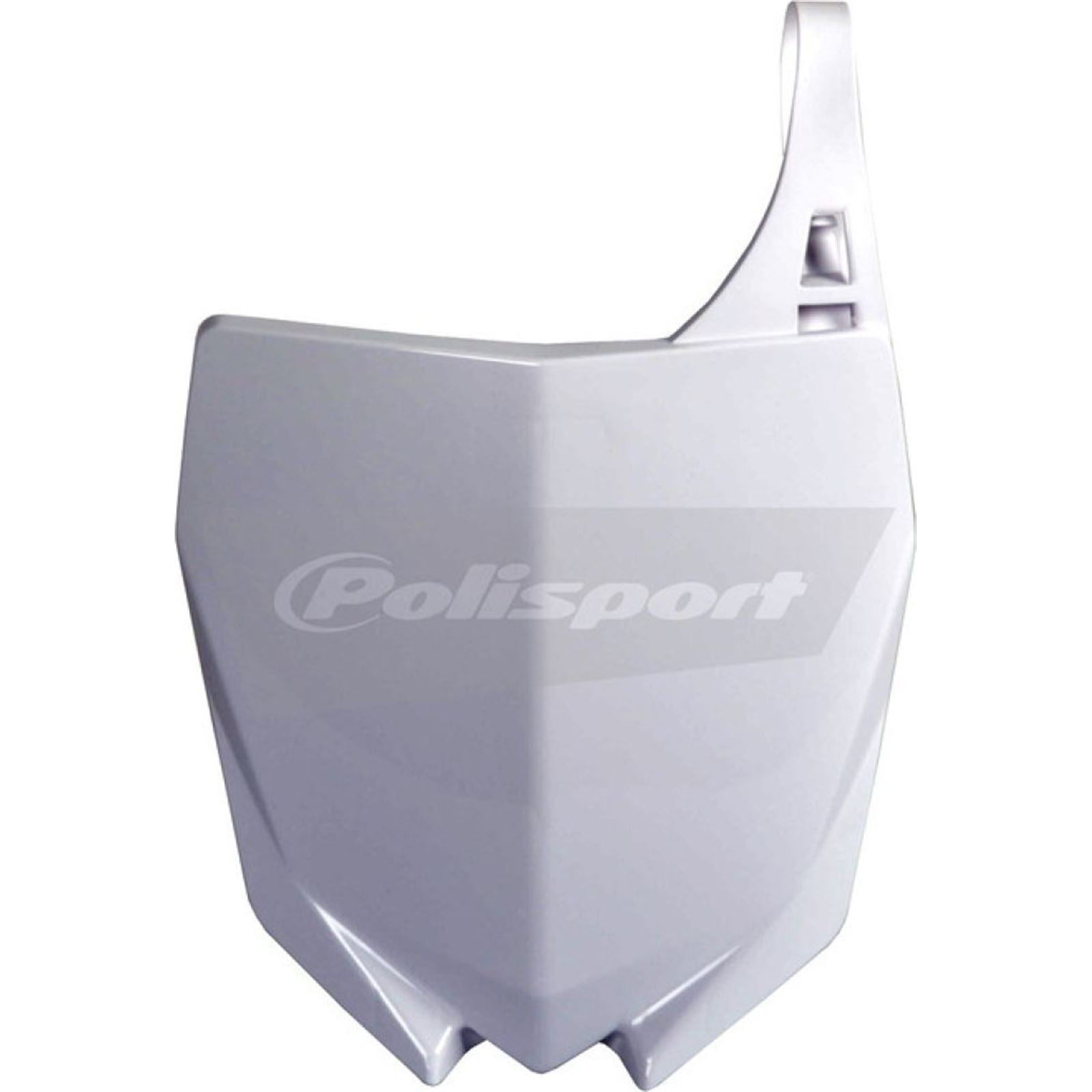 Polisport Number Plate - '20 KX 450 Model Restyle - White 8665900011_1097661