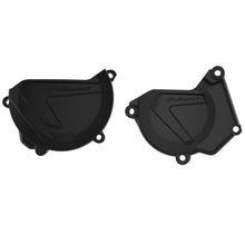 Polisport Clutch & Ignition Cover Kit for Yamaha YZ250 - Black 90939_1089596