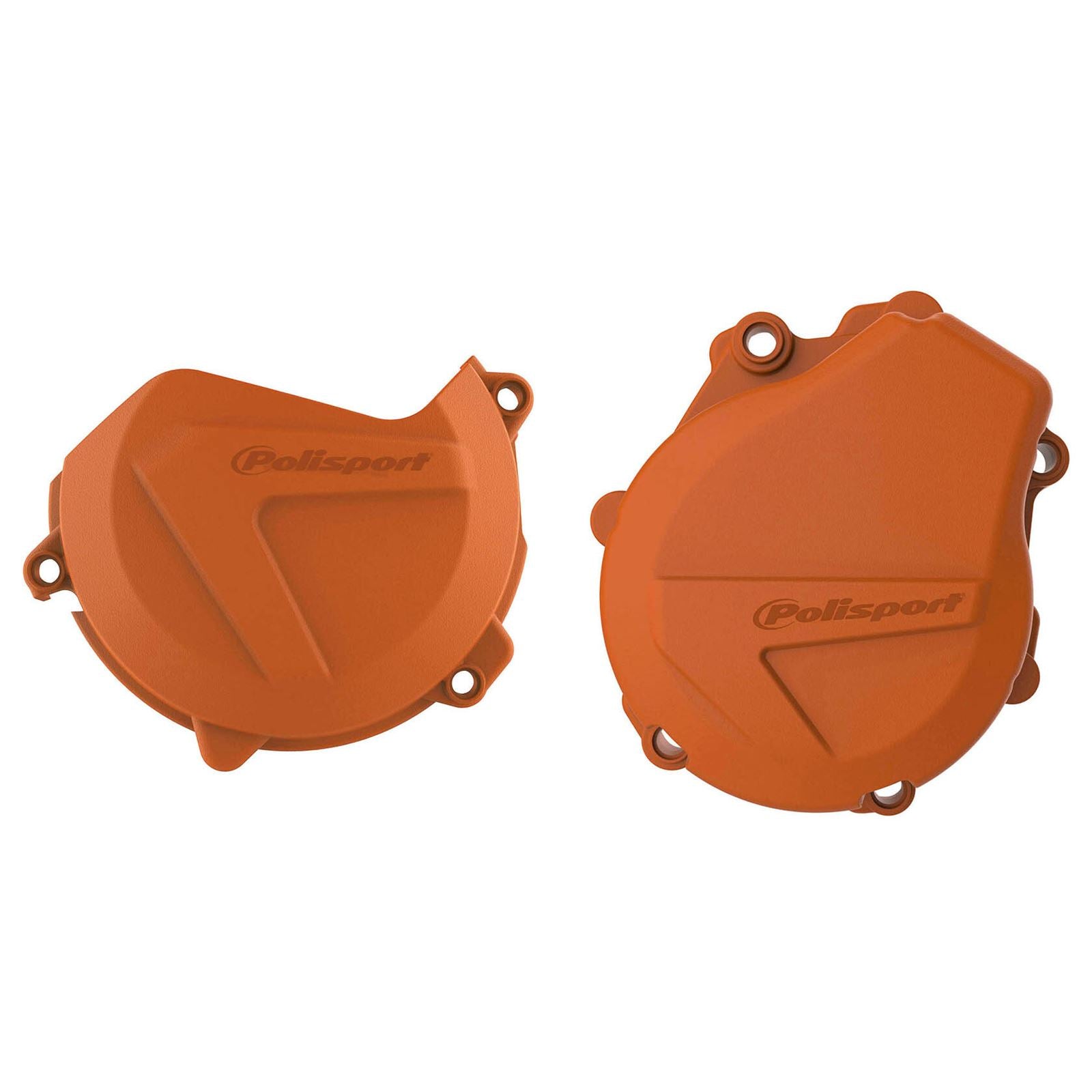 Polisport Clutch & Ignition Cover for KTM/Husqvarna - Orange 90992_1007296