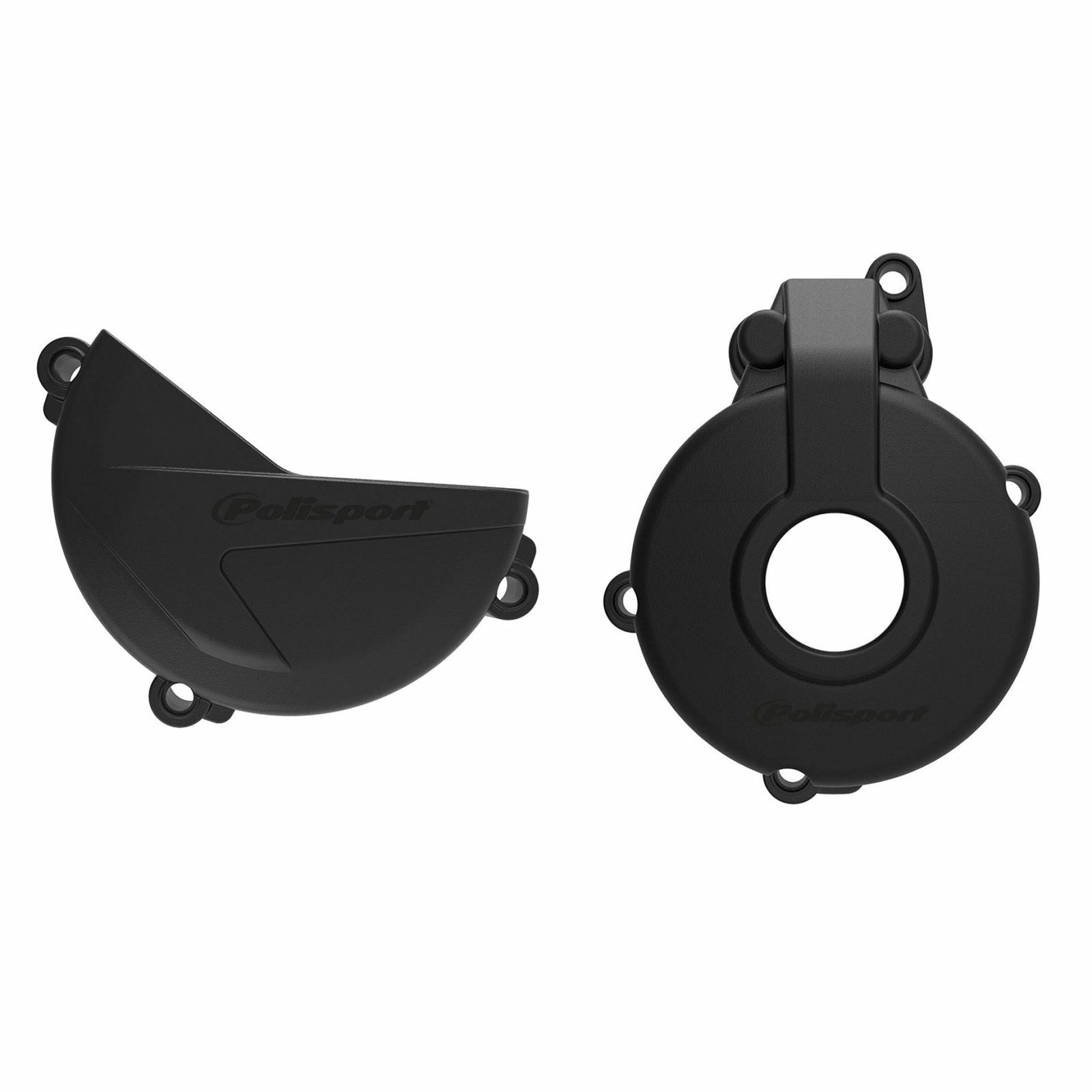 Polisport Clutch & Ignition Cover for Sherco SEF-R - Black  91006_1007292