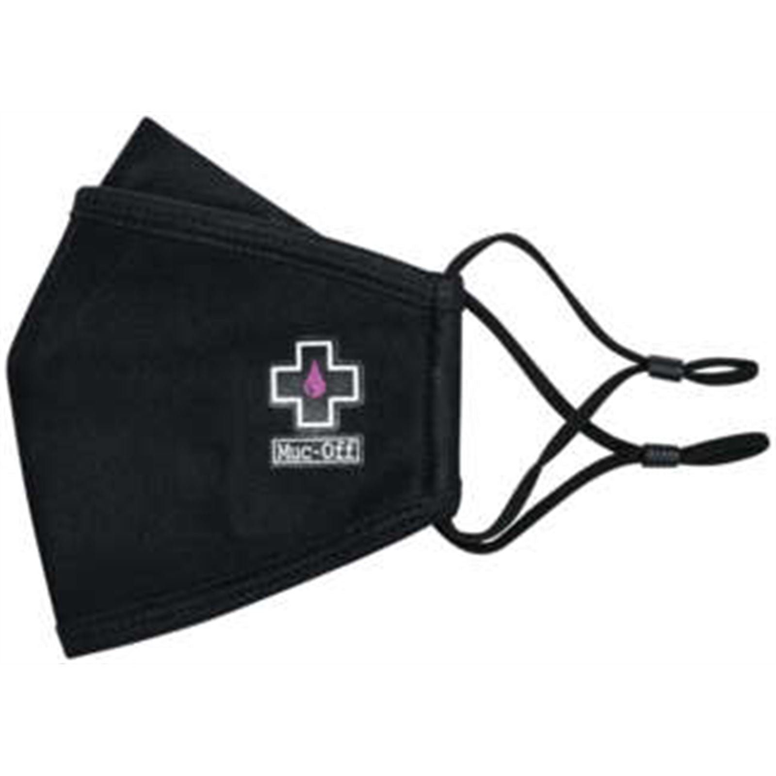 Muc-Off Reusable Facemask - Black - Large [MPN: 20269]_991543