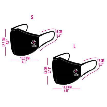 Muc-Off Reusable Facemask - Bolt - Small [MPN: 20270]_1120352