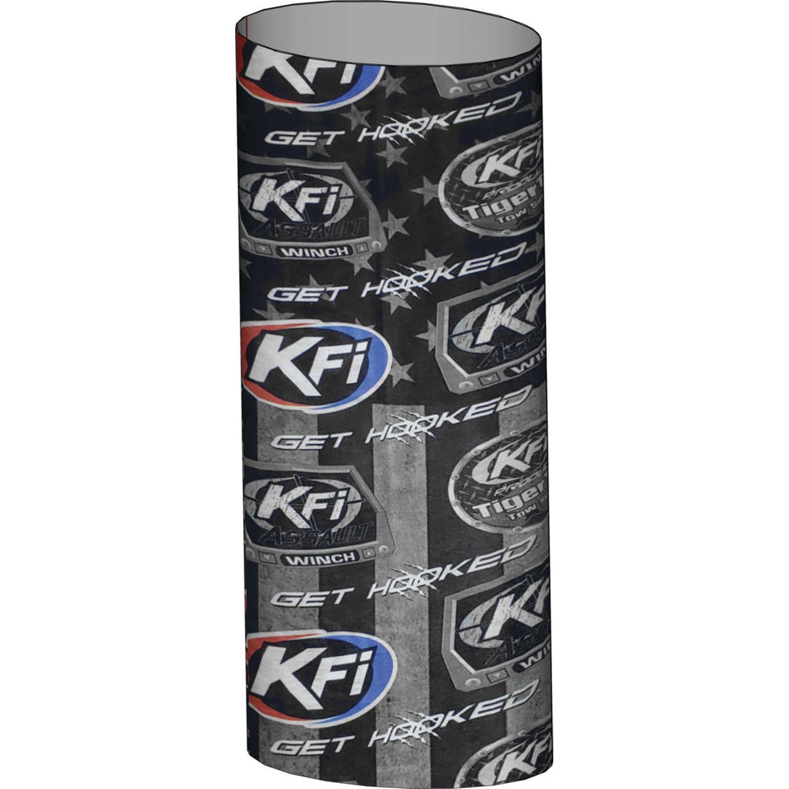 Face Mask with KFI Logos - Black FM-BLK_981330