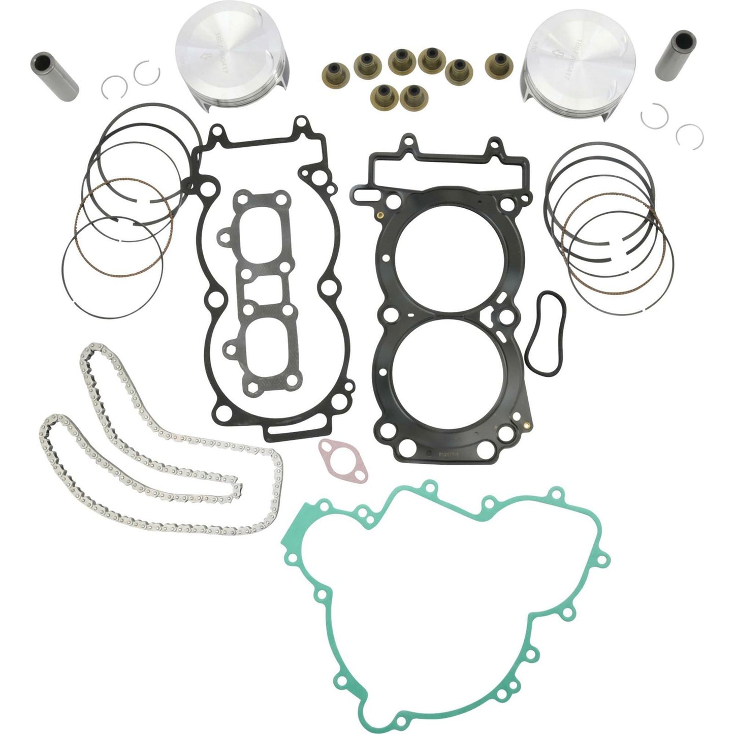 Vertex Top End Kit Forged 92.95/STD 9.0:1 for Polaris [MPN: VTKTC24426B-2]_1089563