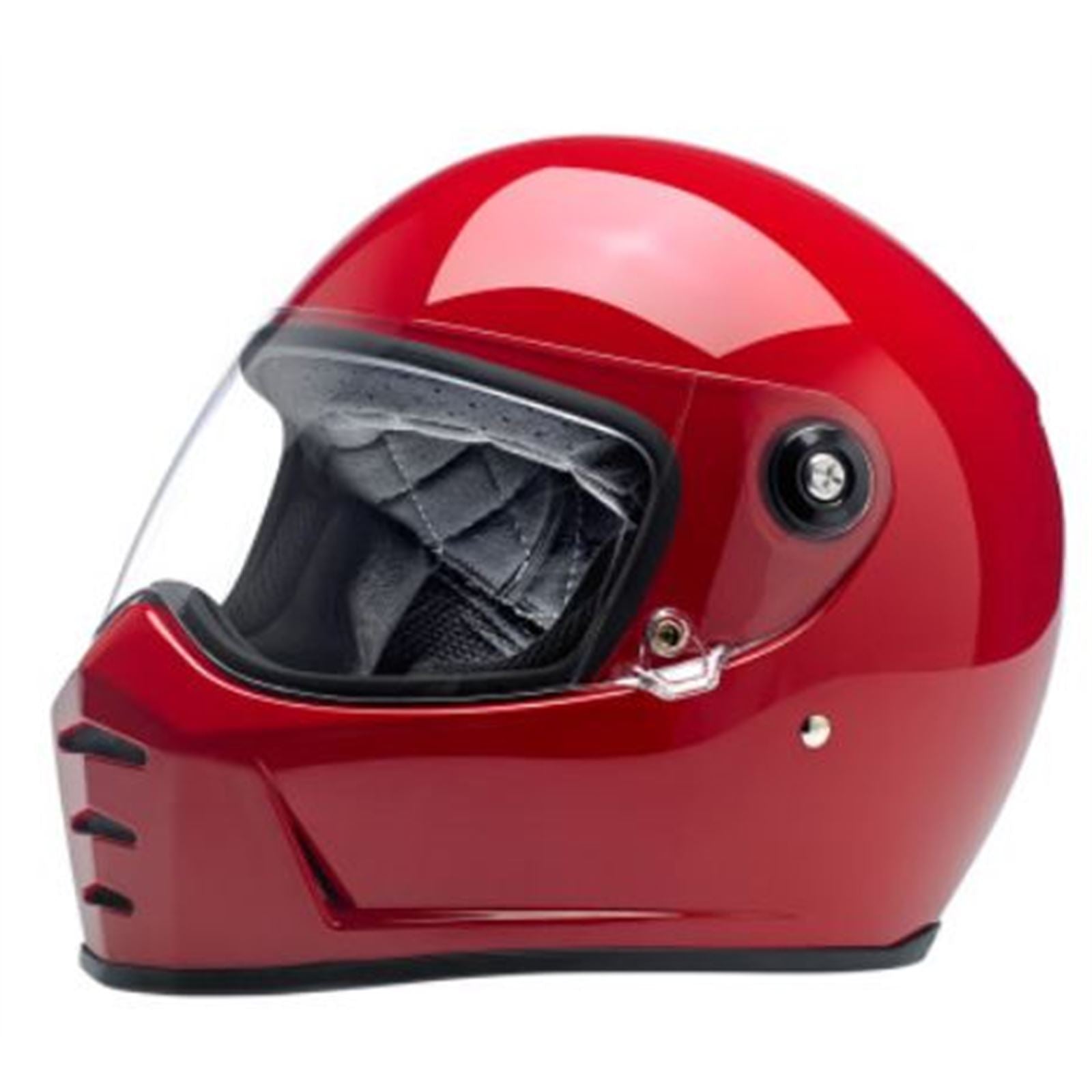 Biltwell Inc. Lane Splitter Helmet - Gloss Blood Red_676706