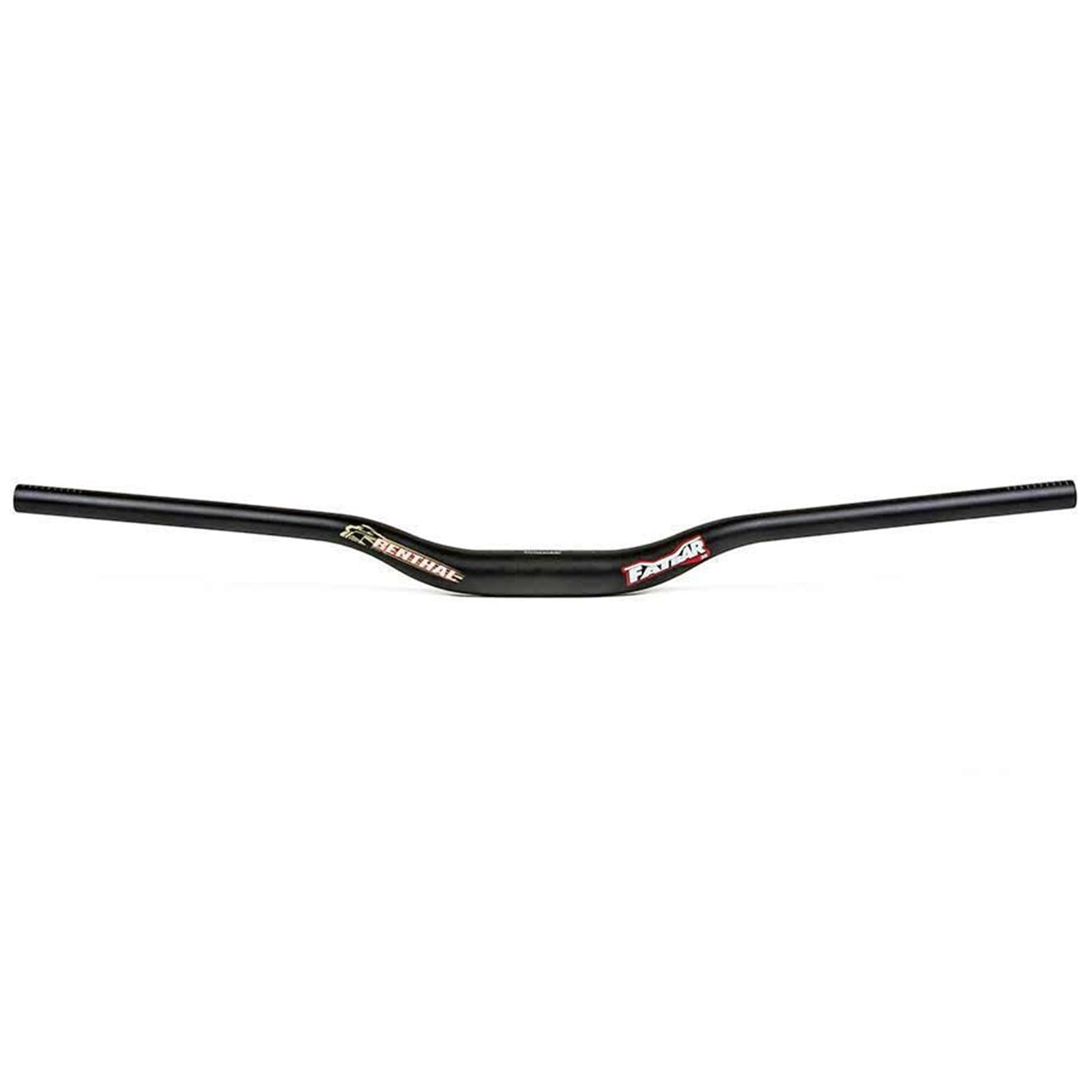 Renthal Fatbar® 35 Handlebar - 30 mm - Aluminum - Black OPEN BOX [MPN: M158-01-BK]_2085824