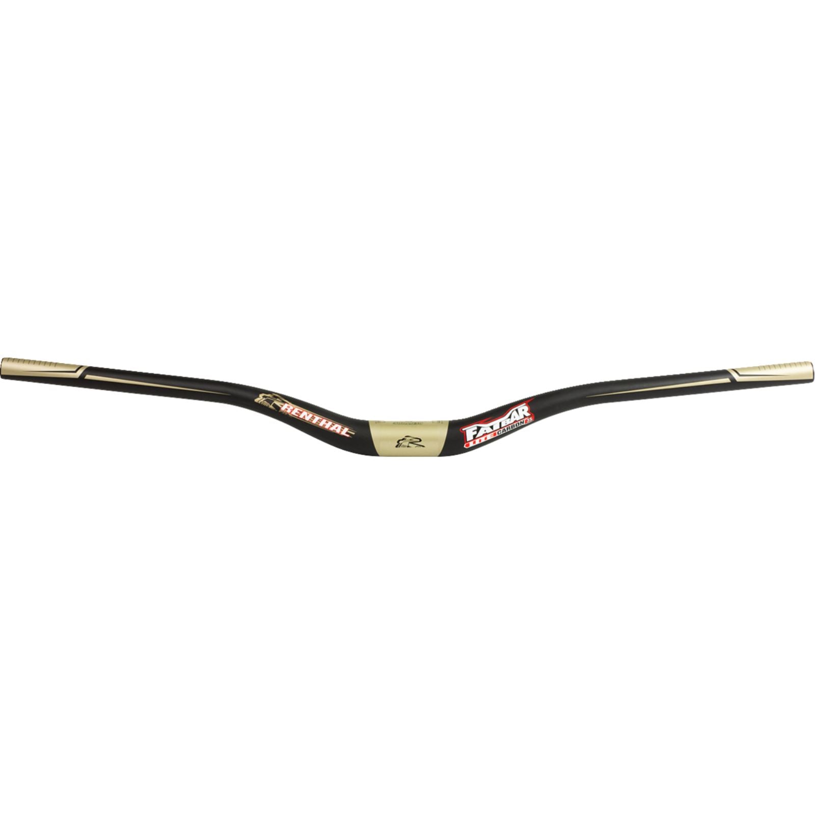 Renthal FatBar Lite Carbon 35 Handlebar - 40mm - 760mm - 35mm - Carbon M163-01-BK_1511585