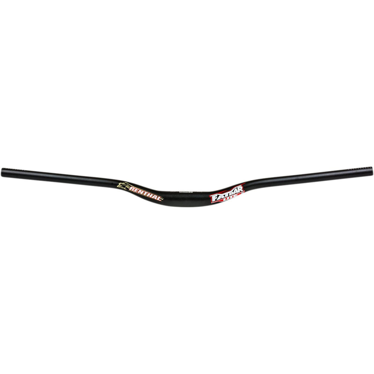 Renthal Fatbar® 35 Lite Handlebar 30 mm Aluminum - Black OPEN BOX [MPN: M166-01-006-01]_1954260