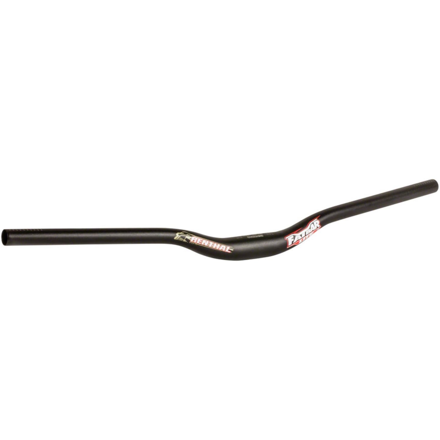 Renthal Fatbar® 35 Lite Handlebar 30 mm Aluminum - Black OPEN BOX [MPN: M166-01-006-01]_1999612