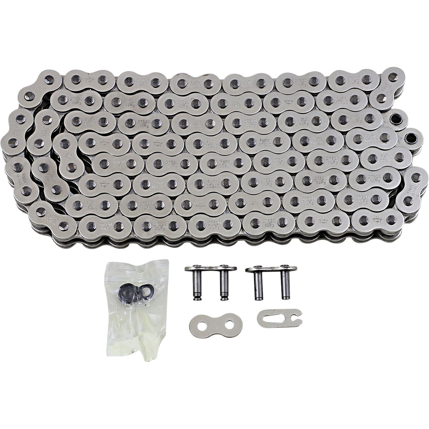 JT Sprockets 520 X1R3 Chain - Nickel - 124 Link JTC520X1R3NN124_1050517