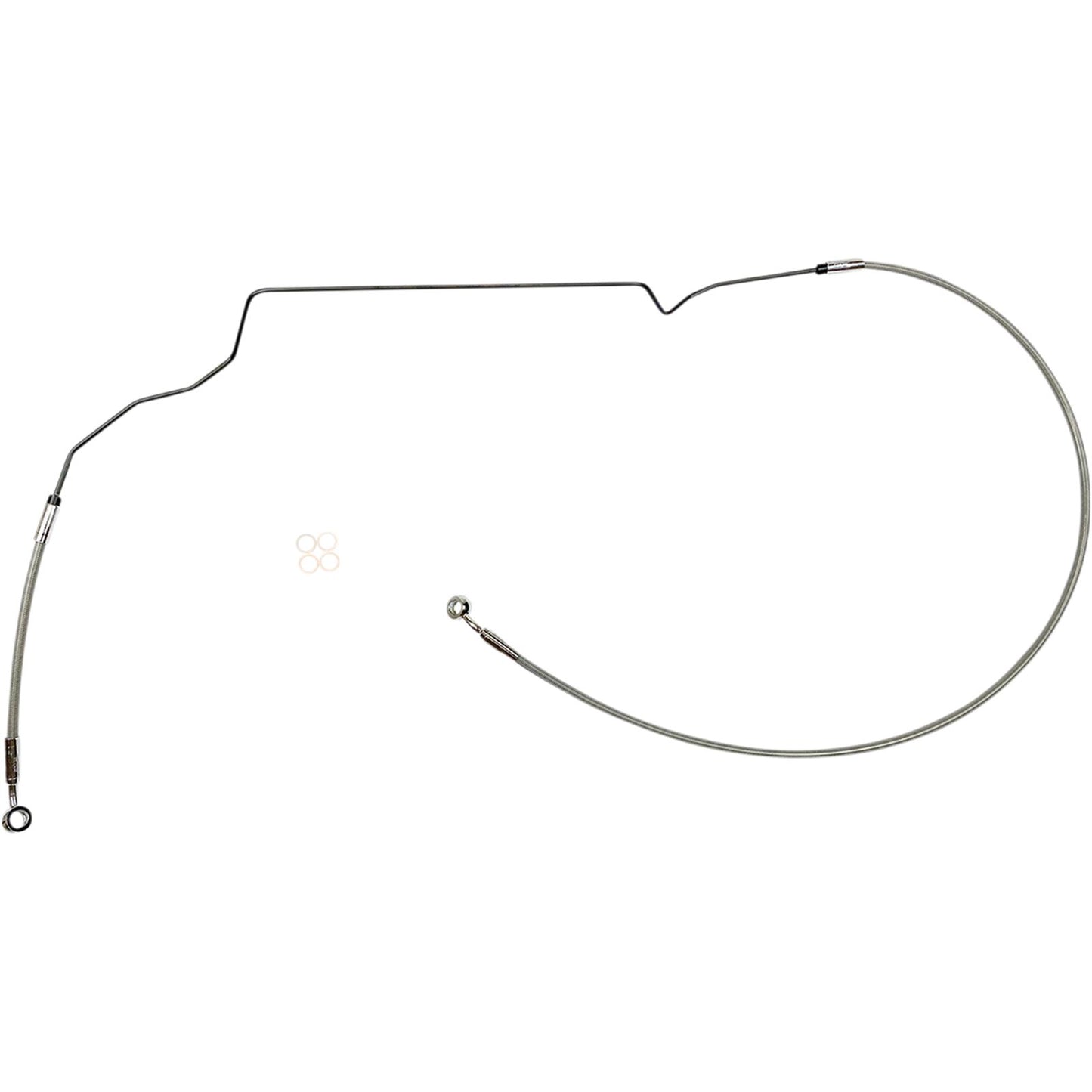 Magnum Brake Line - Upper - Stainless Steel/Chrome for Indian [MPN: SSC1419-31]_1050491
