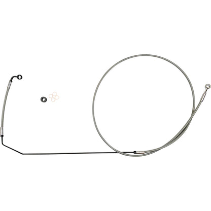 Magnum Brake Line Upper for Indian Stainless Steel Chrome [MPN: SSC1416-91]_1050559
