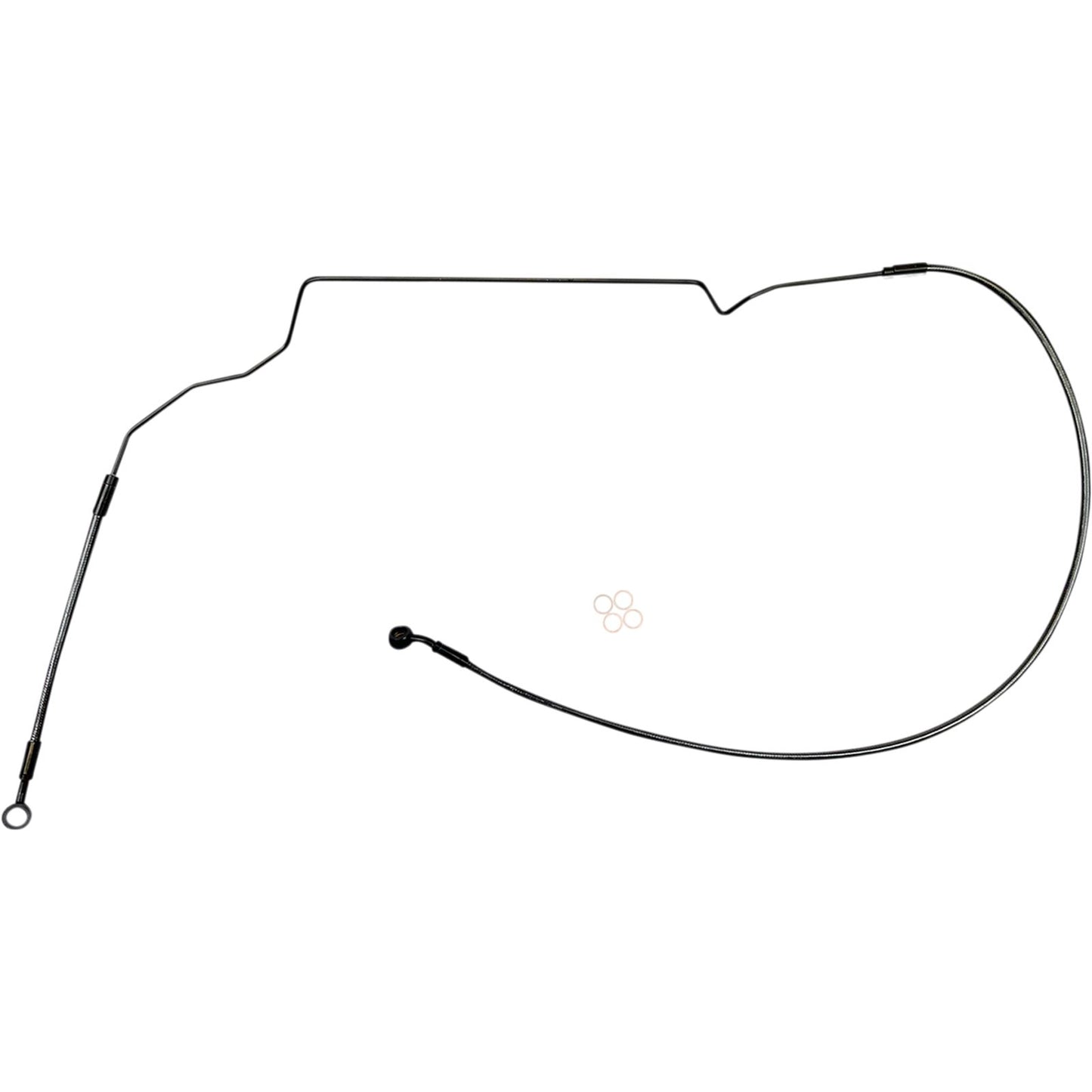 Magnum Brake Line Upper for Indian - Black Pearl [MPN: AS475035]_1050573