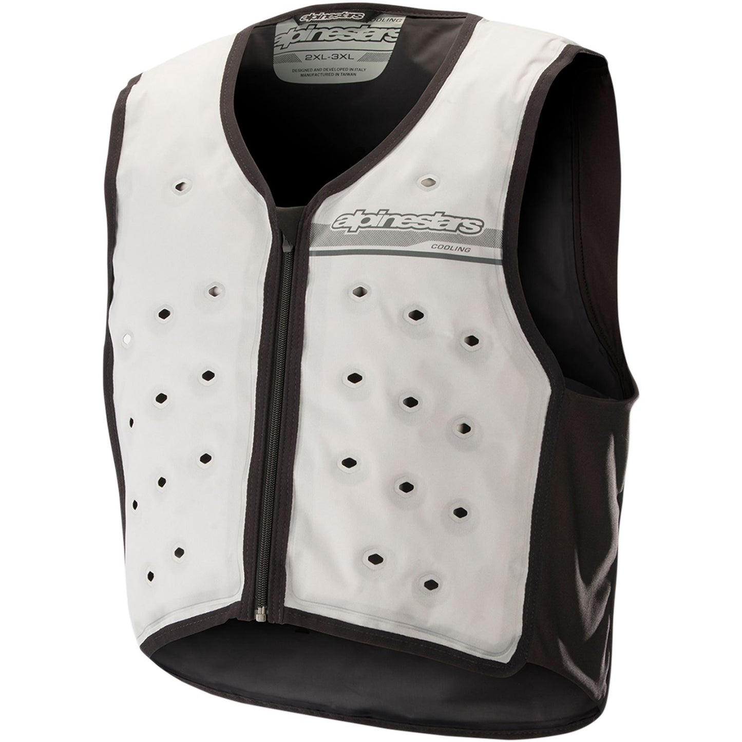 Alpinestars Cooling Vest - White/Black - Small/Medium [MPN: 4751518922S/M]_1050687