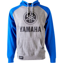 Factory Effex Yamaha Icon Pullover - Gun Metal Heather/Royal - XL 24-88206_1051022