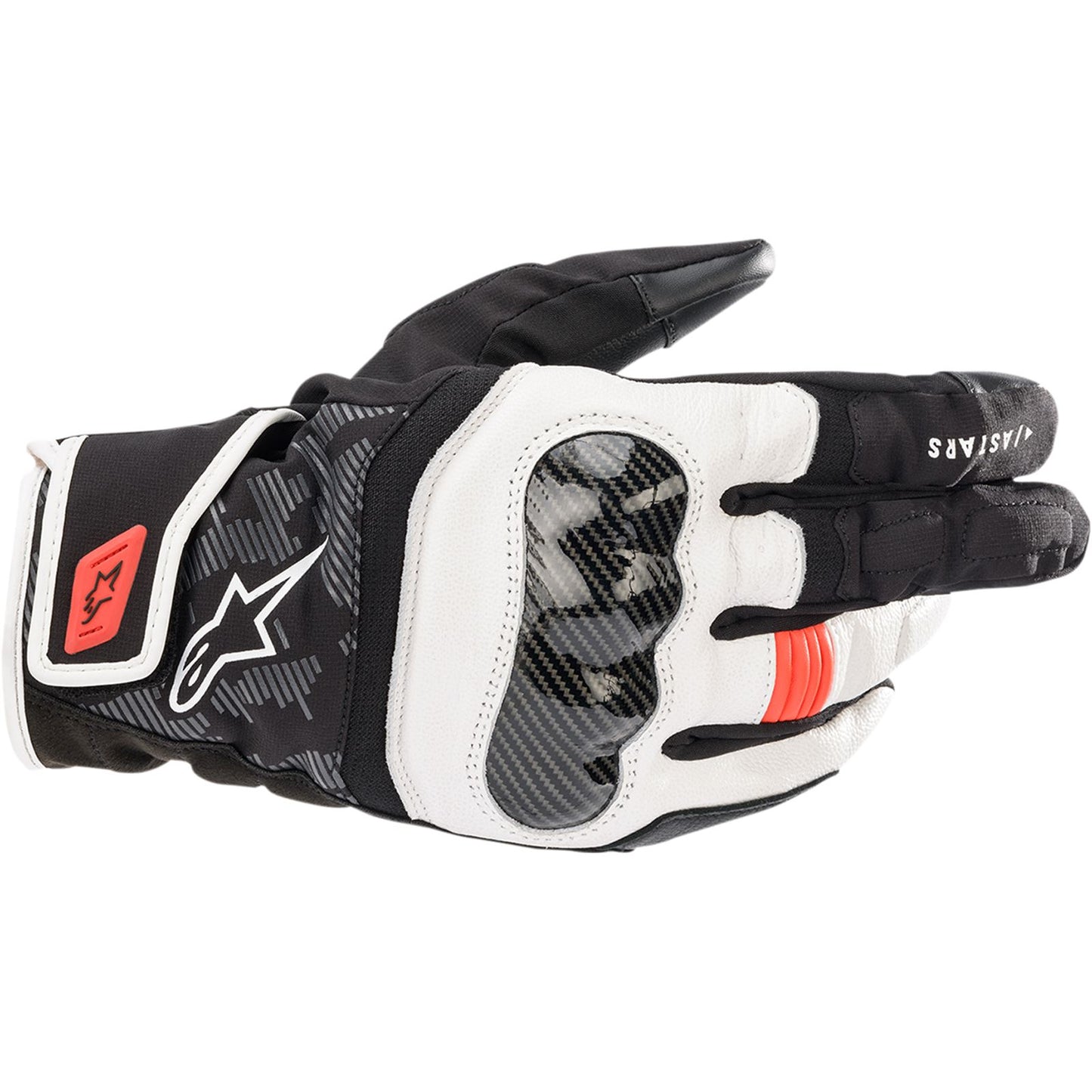 Alpinestars SMX-Z Gloves - Black/White/Red - 3XL [MPN: 3527421-1231-3X]_1051025
