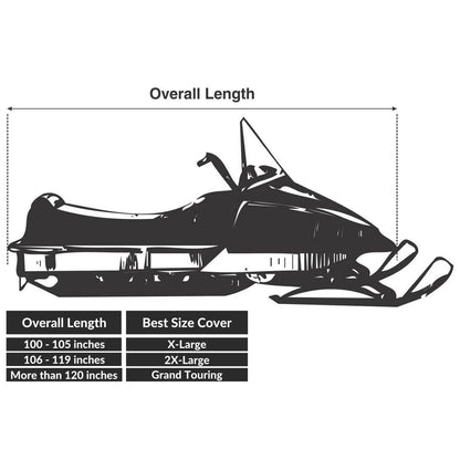 Gears Trailerable Touring Snowmobile Cover - XXL [MPN: 300188-1-XXL]_1051115