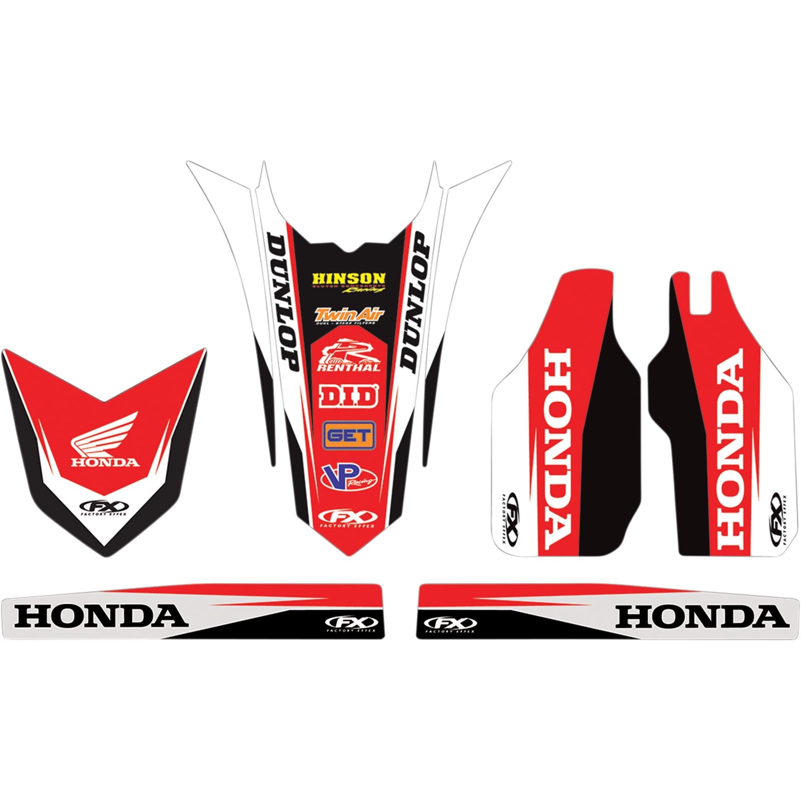 Factory Effex Trim Kit-Honda CRF450 2021 24-50332_1051075
