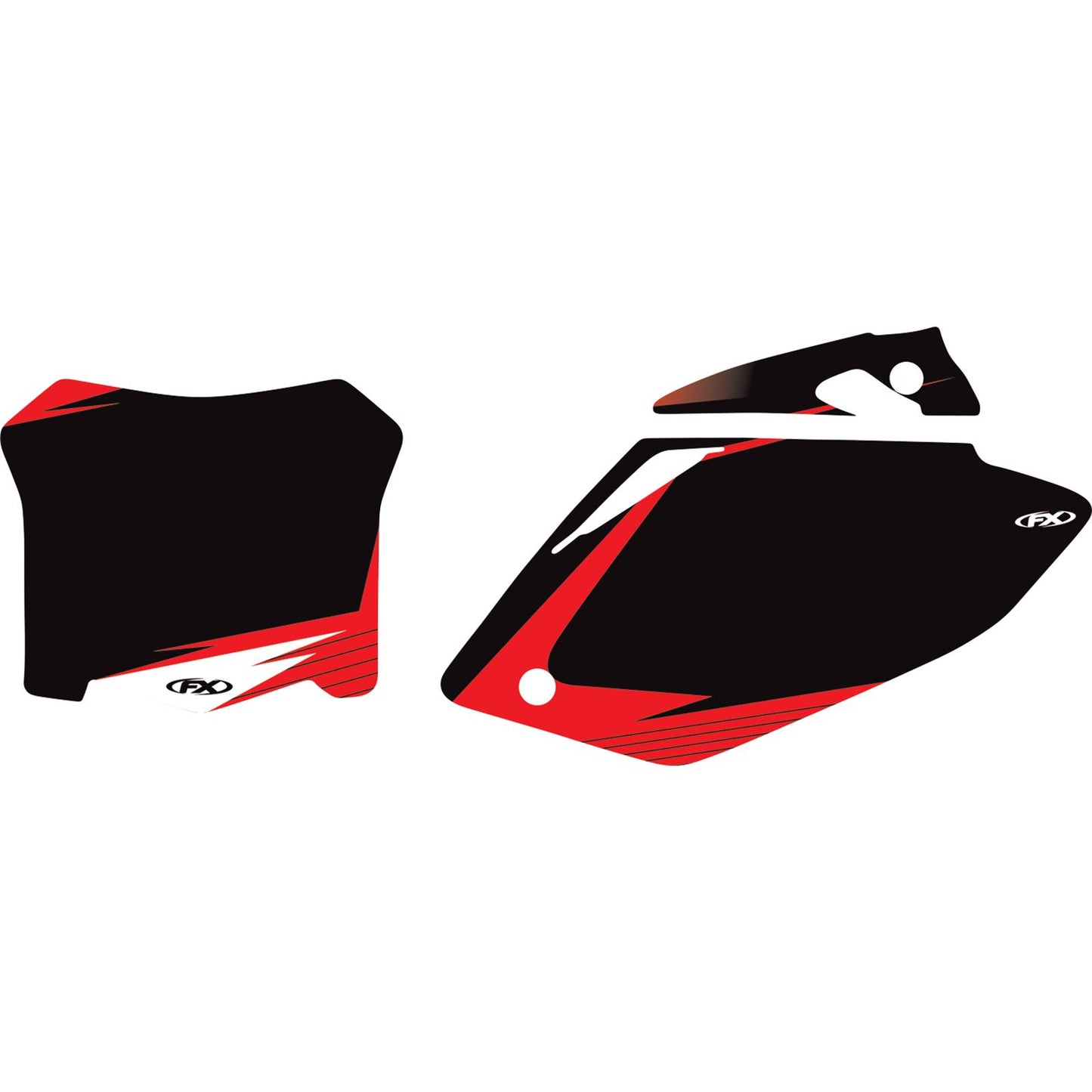 Factory Effex PreCut Background-Honda CRF450 2021 Black 24-64354_1051076