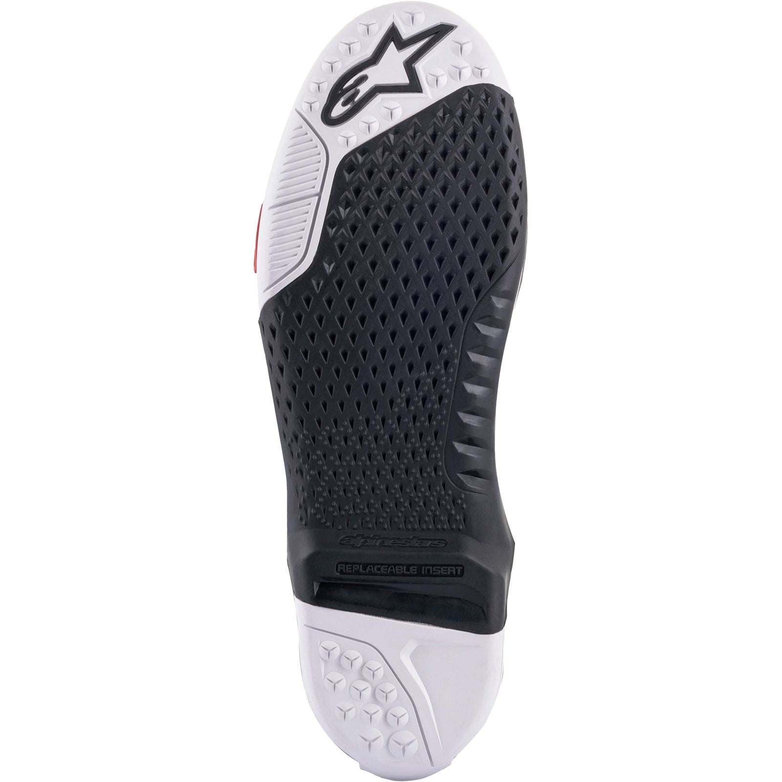 Alpinestars Tech 10 New Gen Shoe Sole - Black/White - Size 9/10 [MPN: 25SUT21-12-910]_1069401