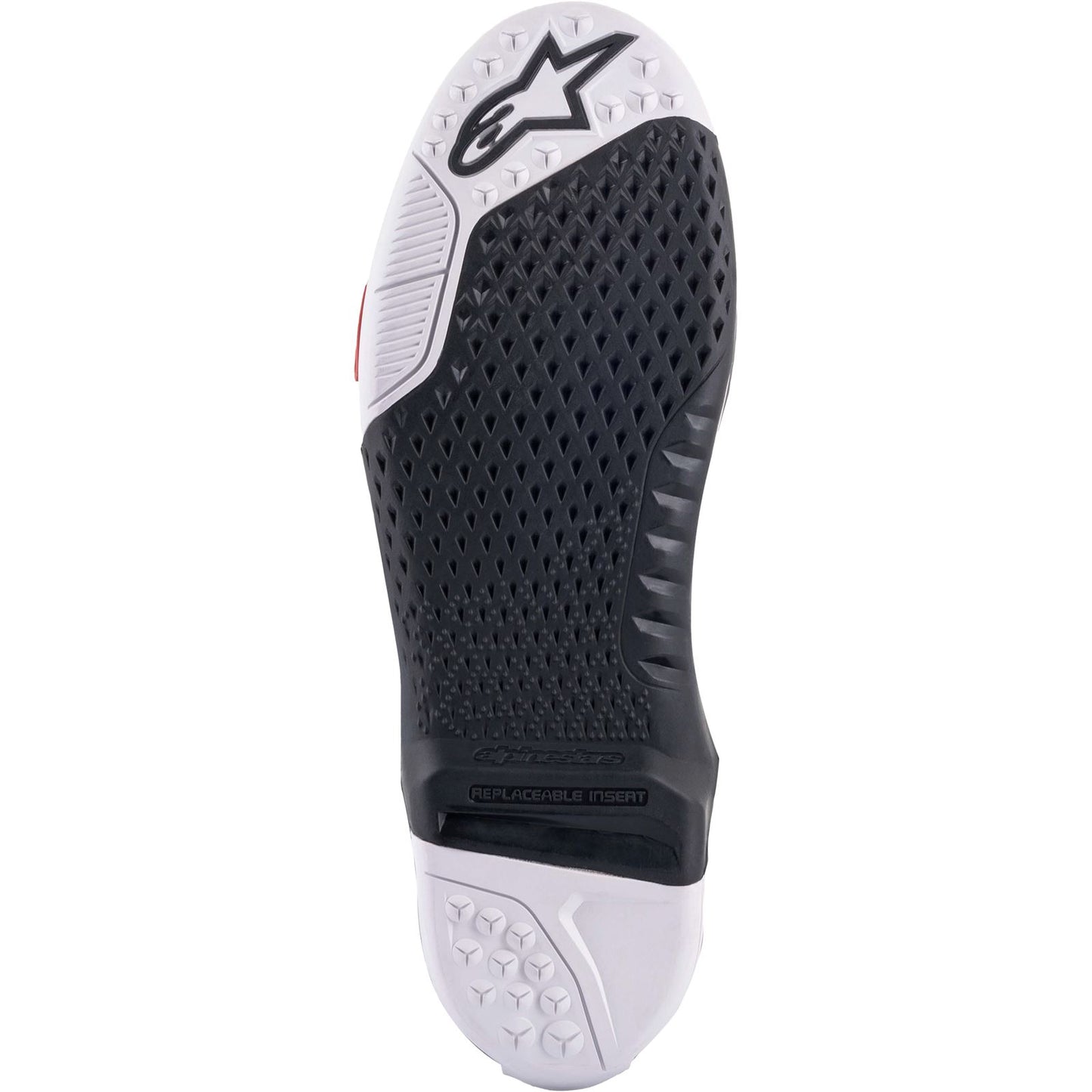 Alpinestars Tech 10 New Gen Shoe Sole - Black/White - Size 13/14 [MPN: 25SUT21-12-134]_1069403