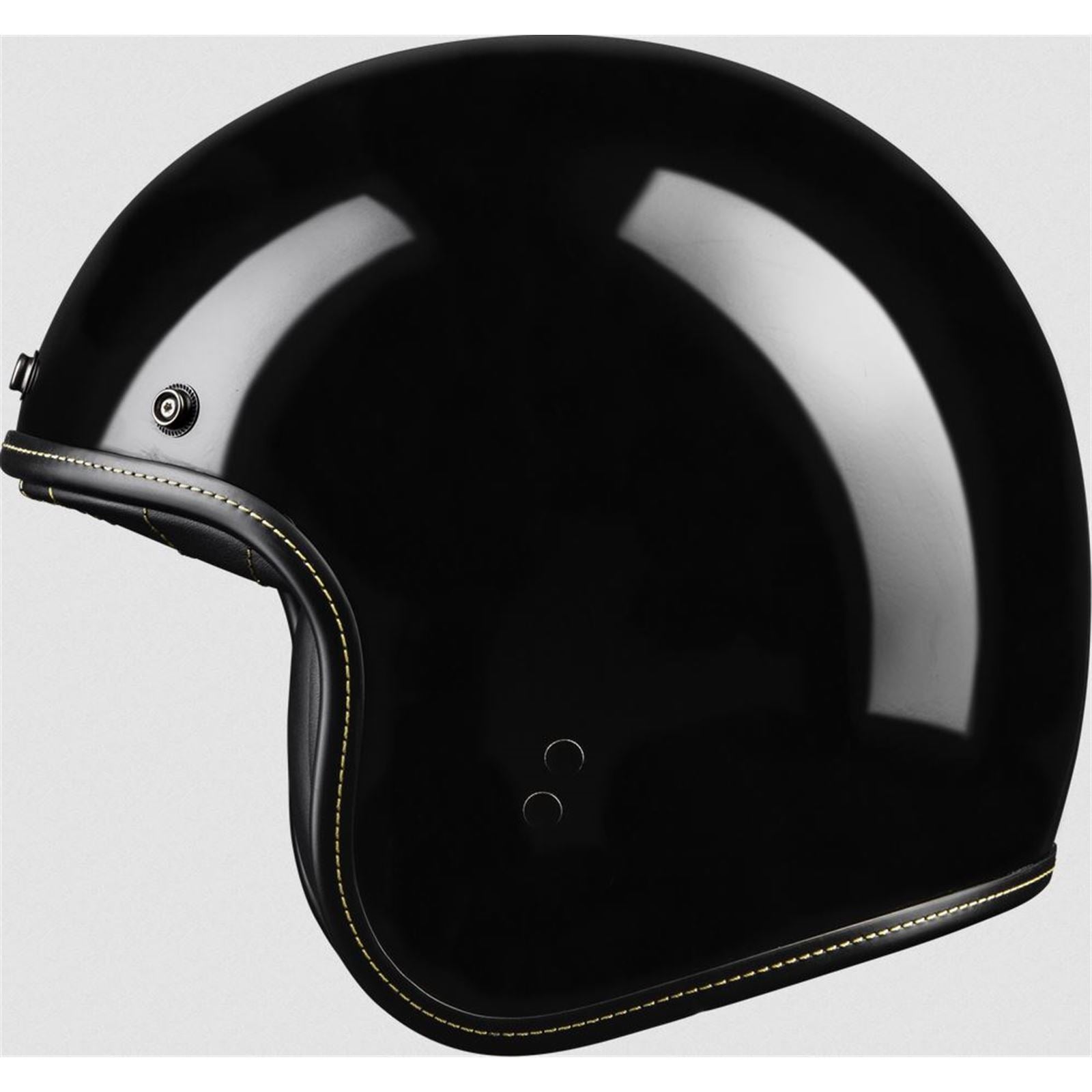 Highway 21 .38 Retro Helmet Gloss Black Medium 77-1200M_883184