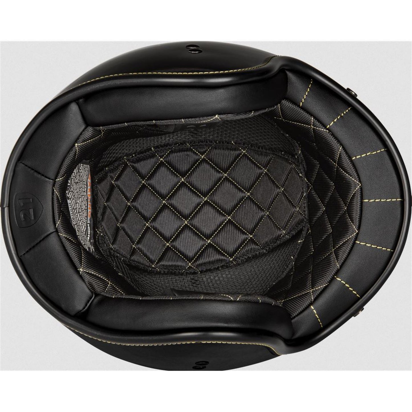 Highway 21 .38 Retro Helmet Gloss Black Small [MPN: 77-1200S]_883196