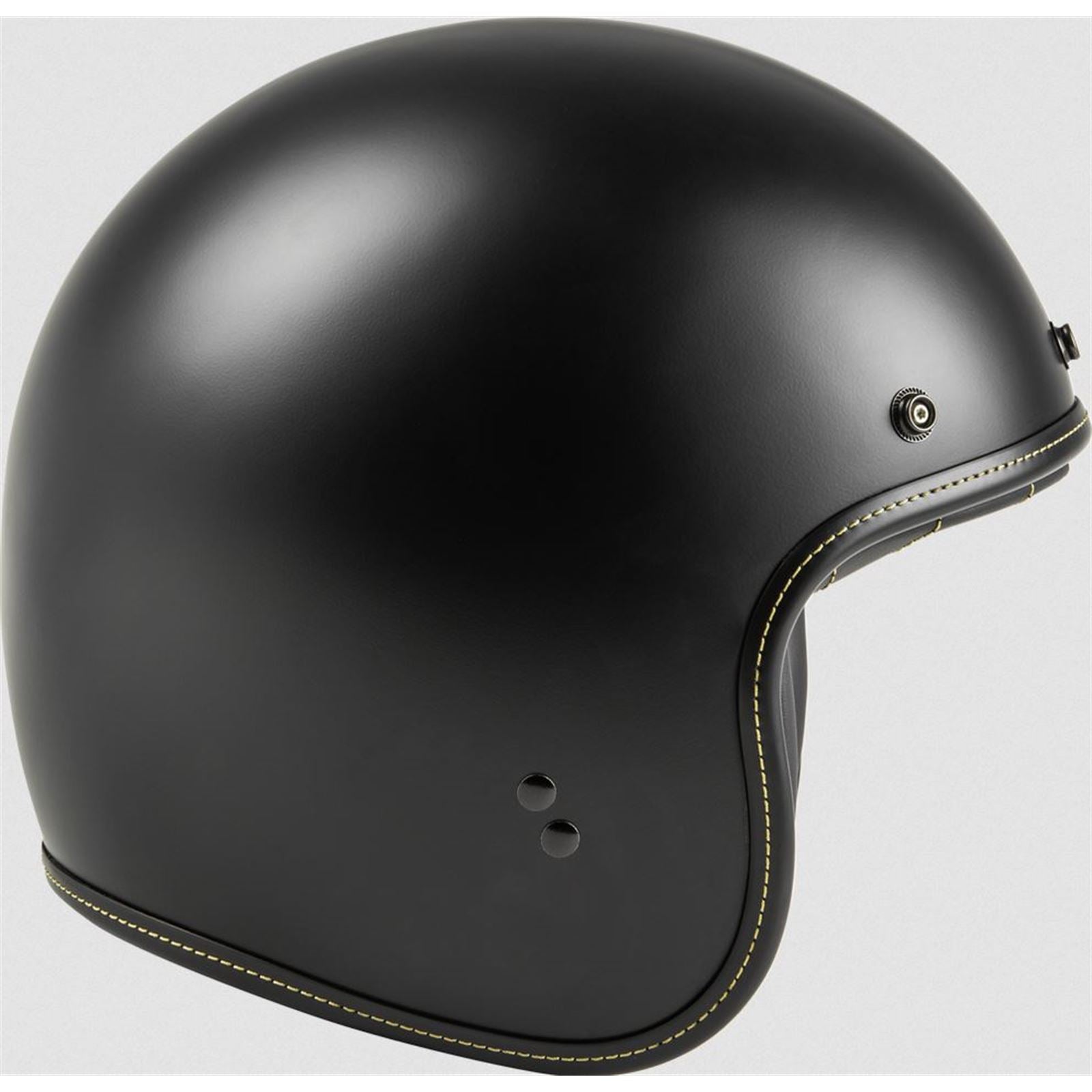 Highway 21 .38 Retro Helmet Matte Black Large 77-1201L_883200