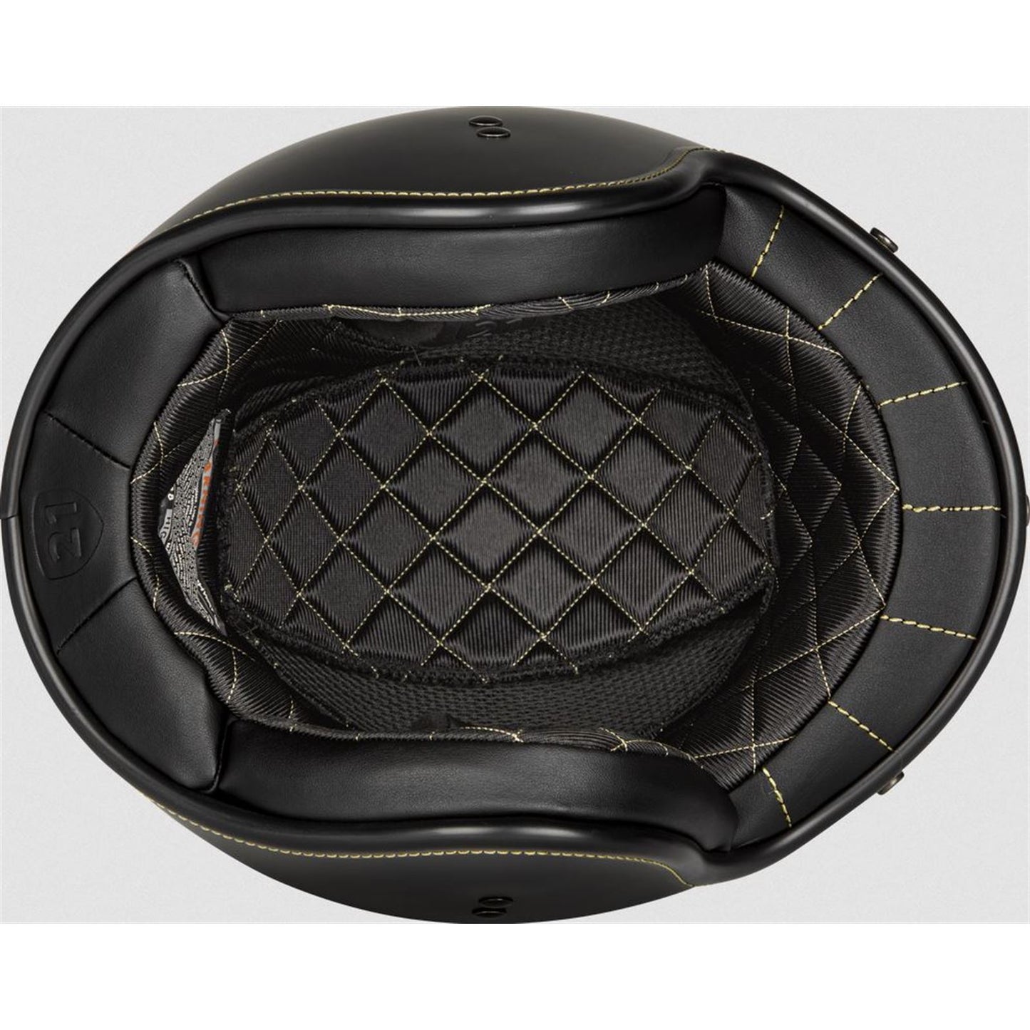 Highway 21 .38 Retro Helmet Matte Black Large 77-1201L_883201